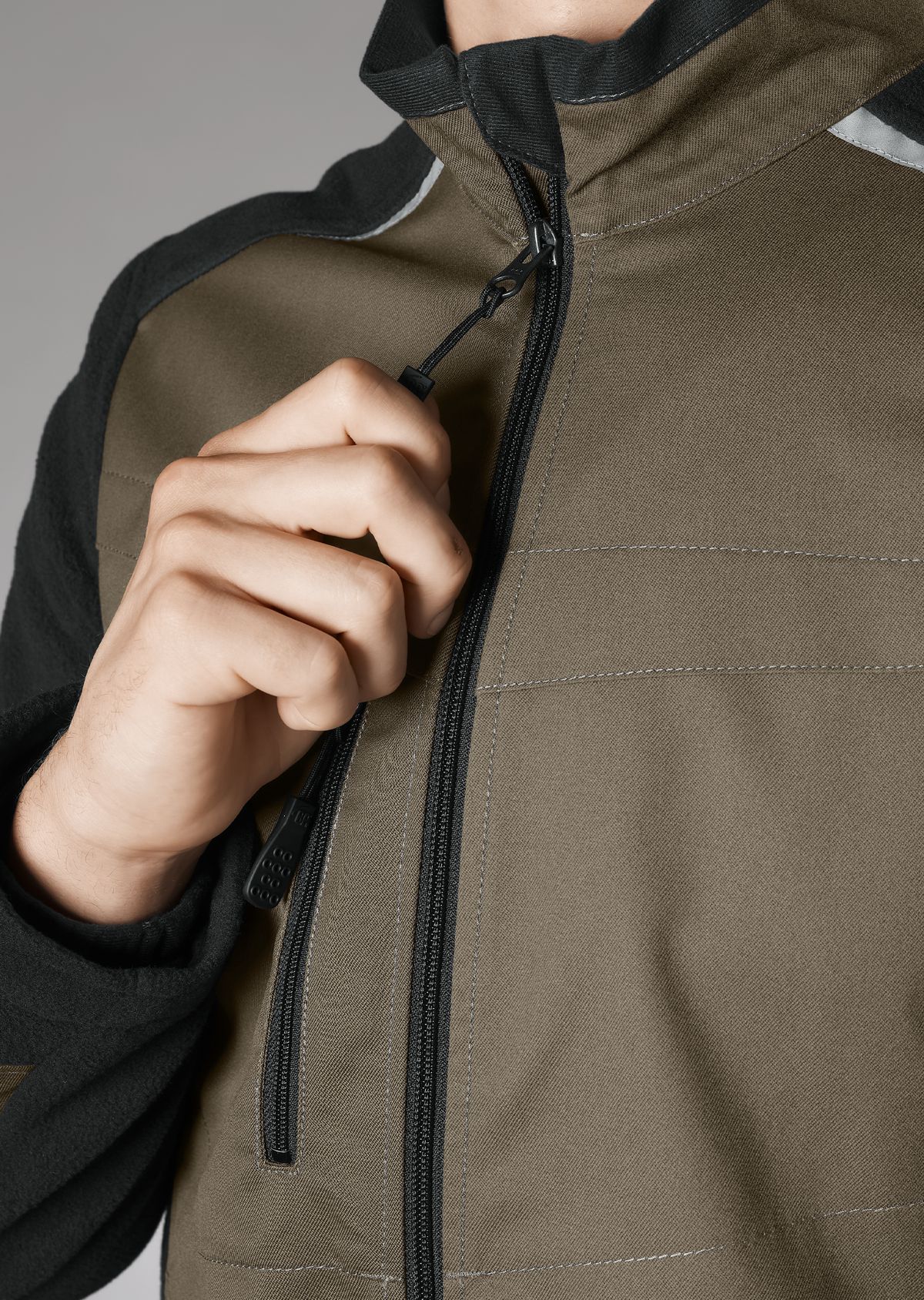 1992-570-50 BP® Hybride werkjack walnoot/zwart Thumbnail 3