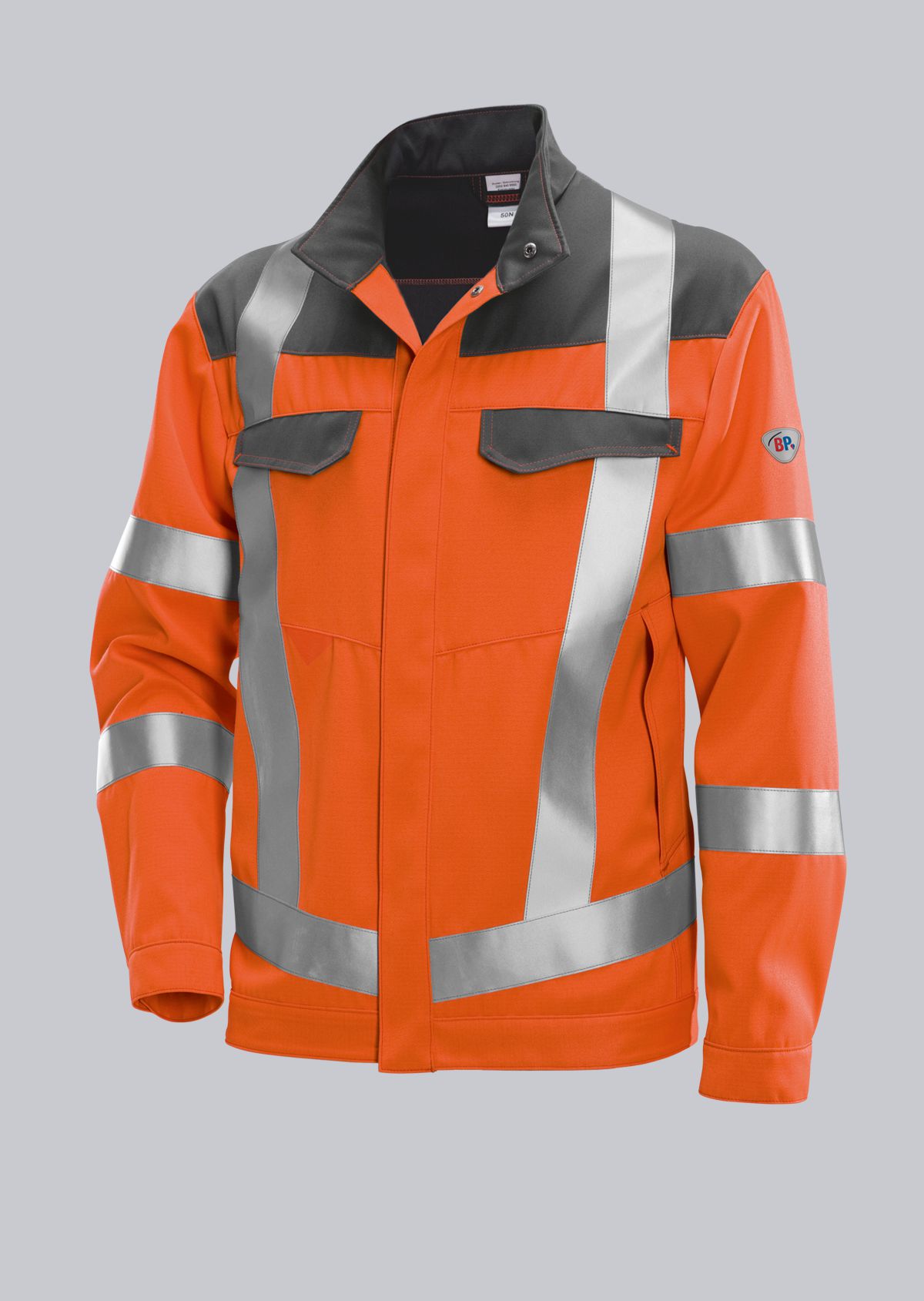 BP® Warnschutz-Multinorm-Jacke APC1 warnorange/dunkelgrau Cover Bild