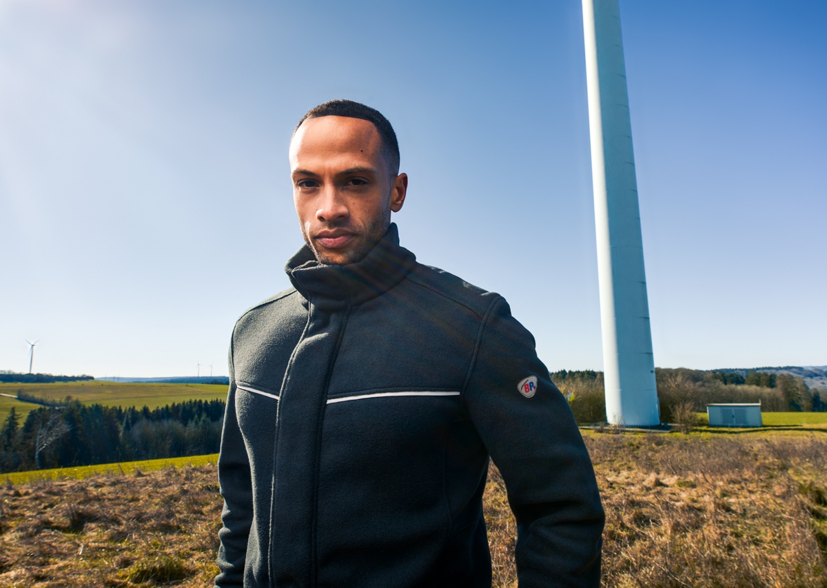 2424-860-0032 BP® Multi-standard APC1 fleece jacket black Thumbnail 4