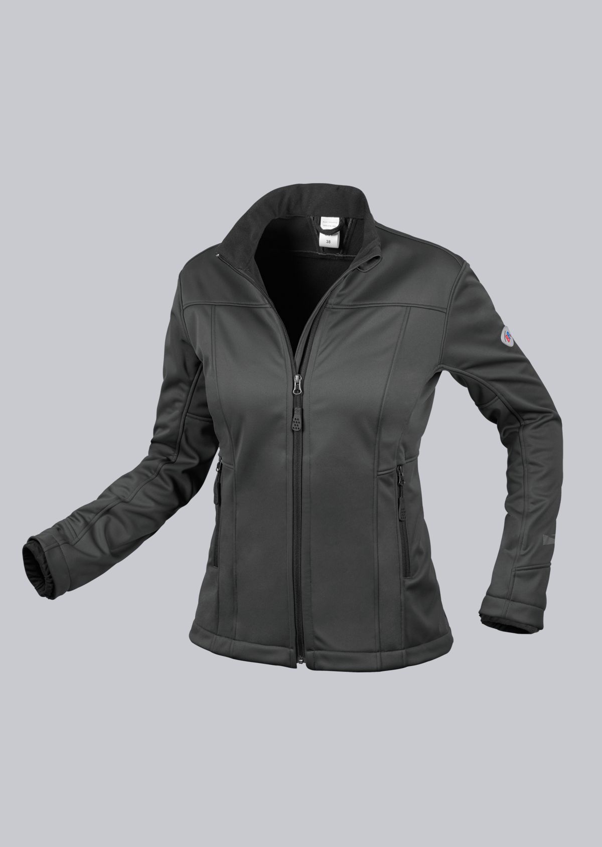 1695-571-56 BP® Women’s soft-shell jacket anthracite Cover image
