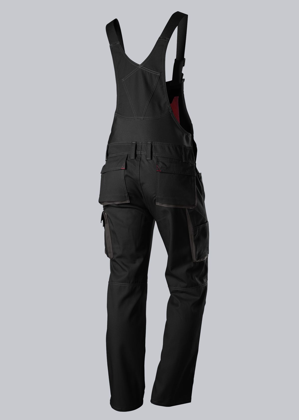 1798-720-32 BP® Cotte à bretelles confort noir Thumbnail 1