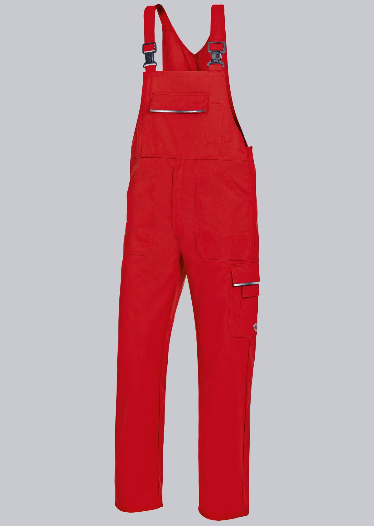 1604-559-81_BP® Latzhose mit verdeckten Knöpfen_rot_Cover Bild