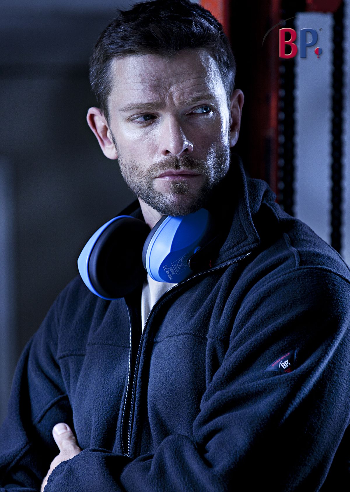 1872-646-110 BP® Fleece jacket night blue Thumbnail 3