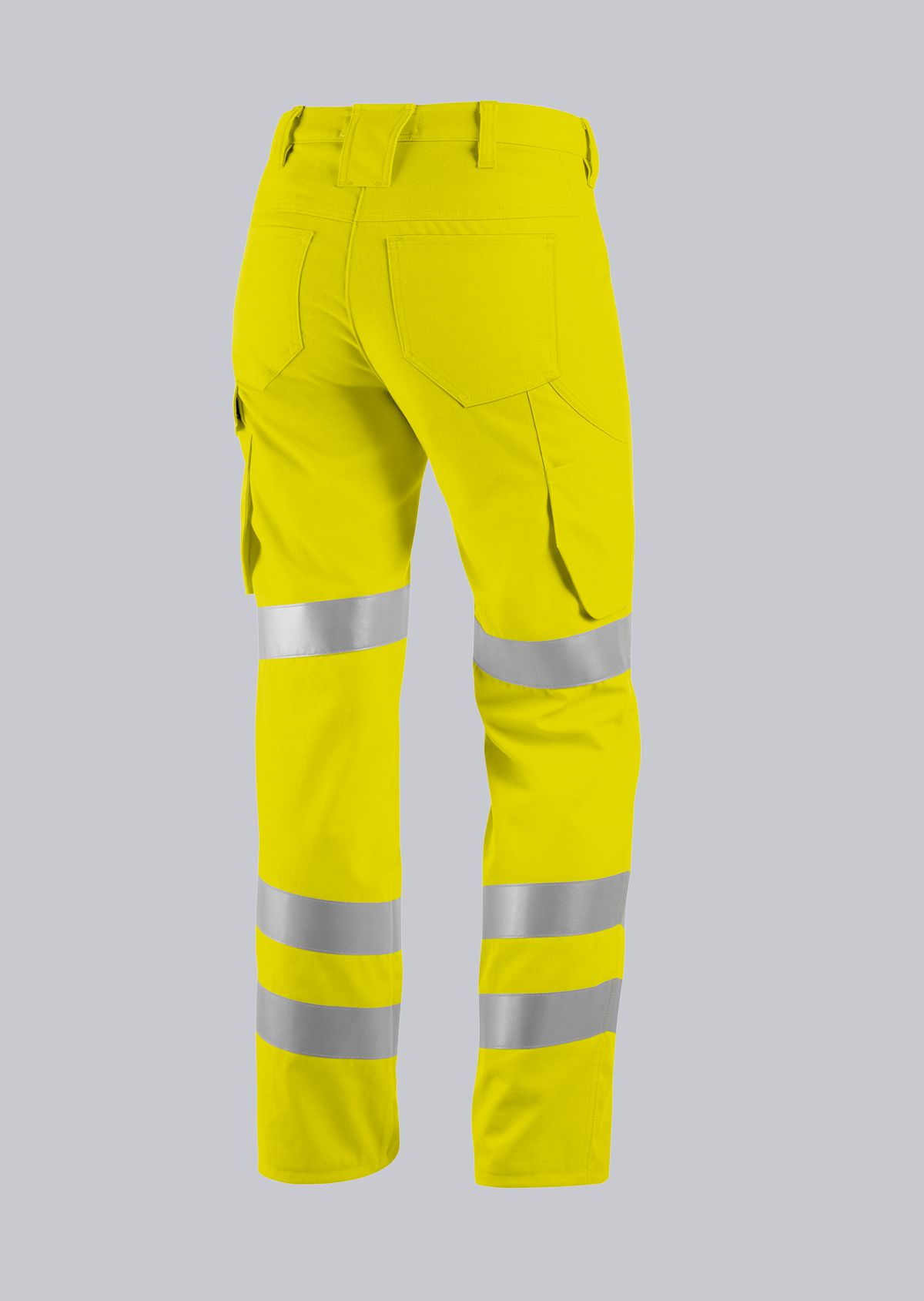 2018-845-86_BP® Warnschutz-Hose mit Knietaschen für Damen_warngelb_Bild 2