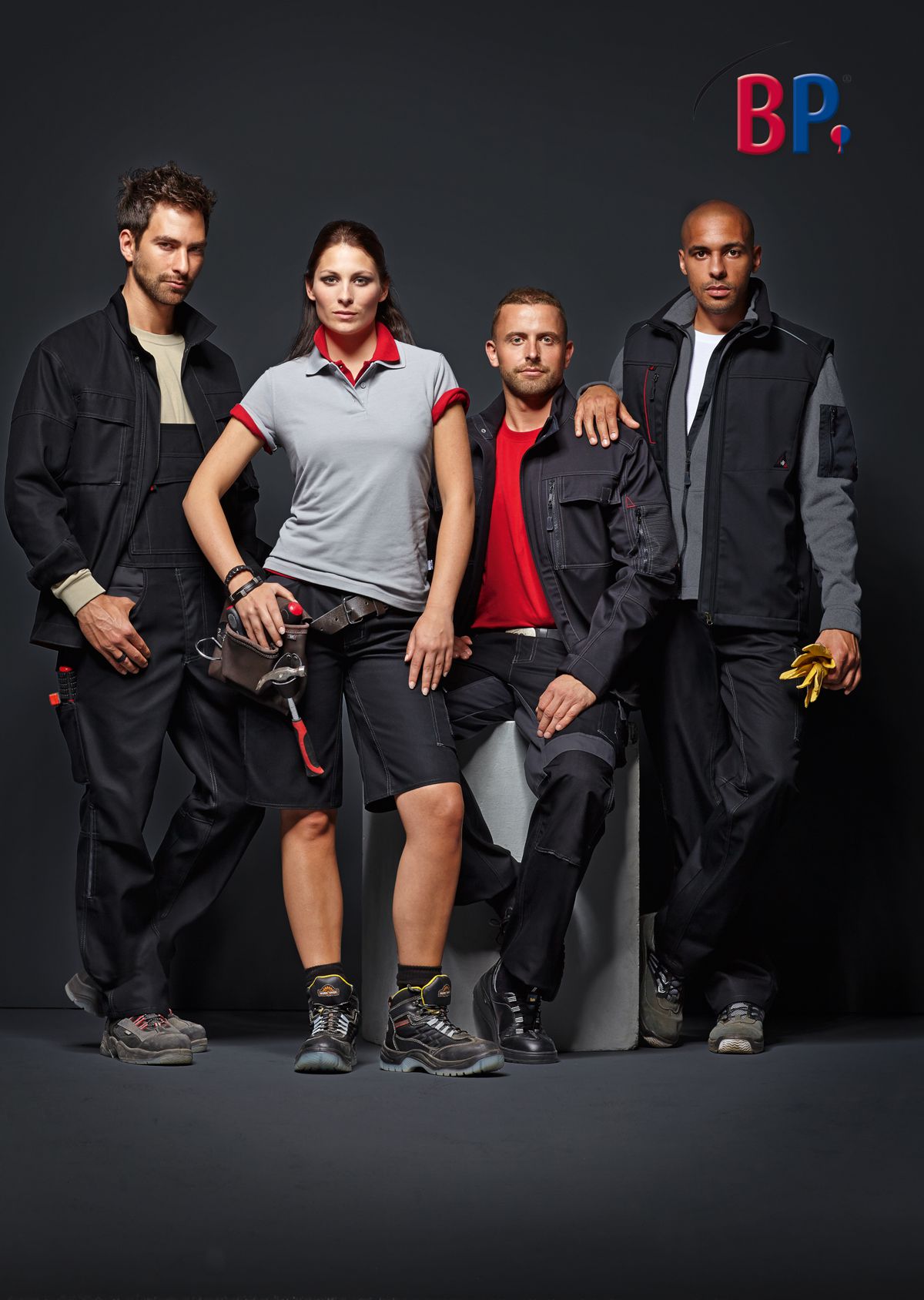 1787-555-32_BP® Veste de travail confort_noir/gris foncé_image 3