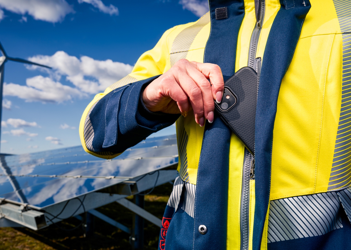 2224-891-6614 BP® Licht weerbest. multinorm-jack, hoge zichtbaarh. APC2, dames signaalgeel/nachtblauw Thumbnail 5