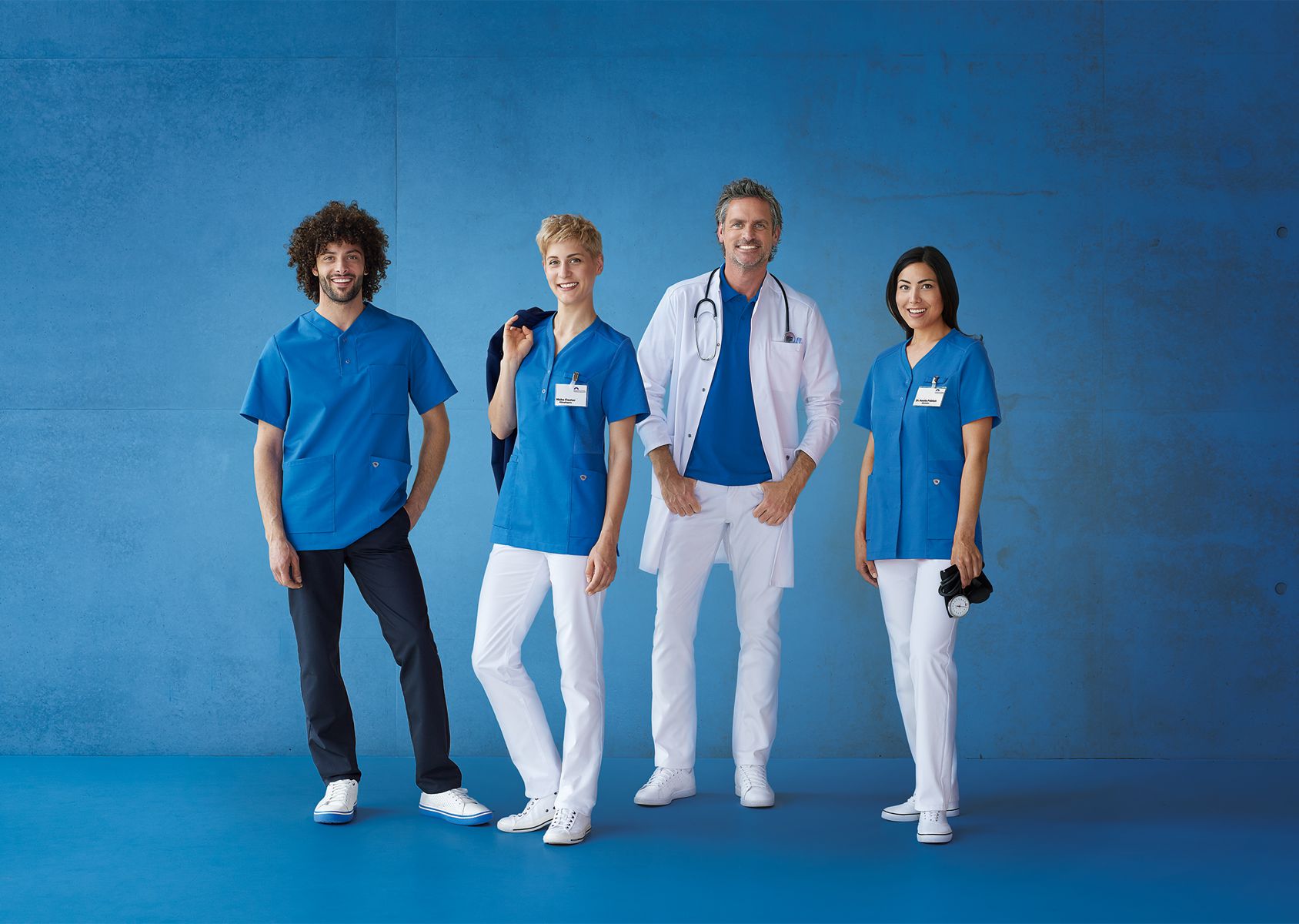 1750-435-116 BP® Women's casual tunic azure blue Thumbnail 2