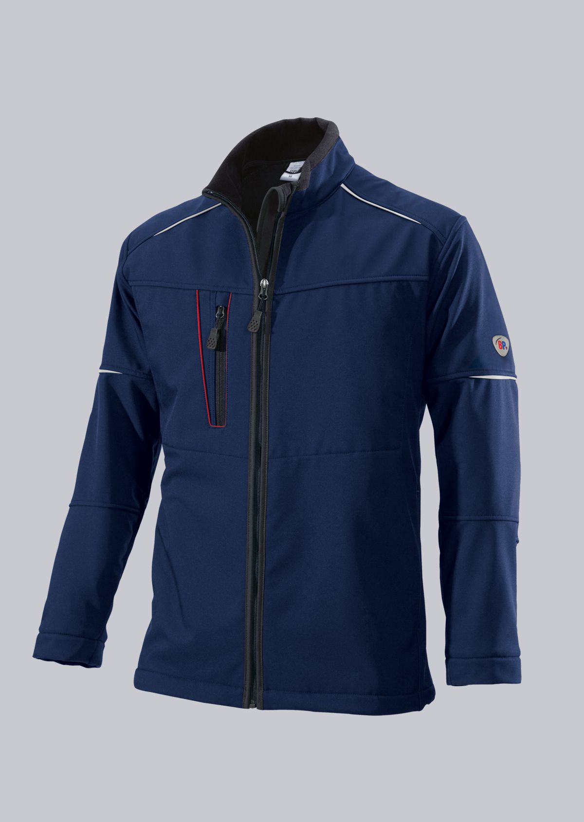 BP® Veste de travail soft-shell bleu nuit Photo principale