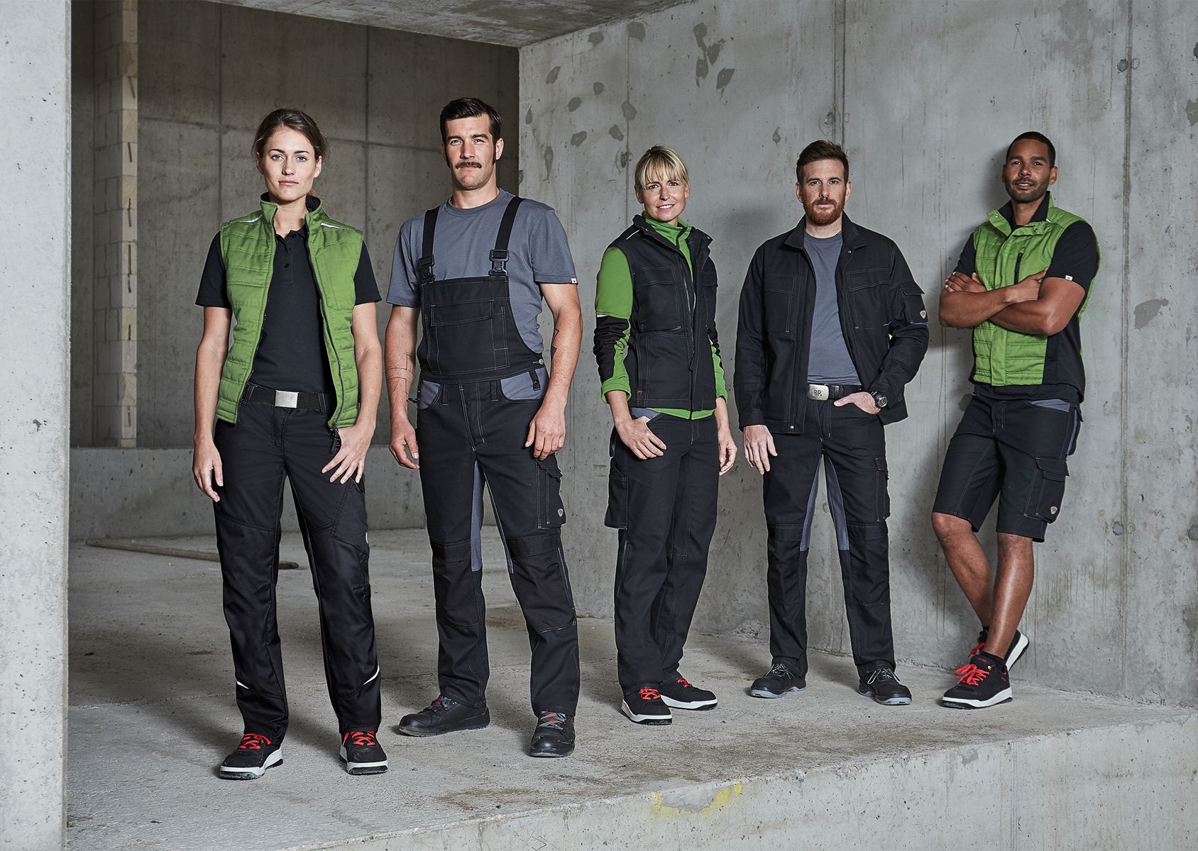 1792-555-13 BP® Stevige shorts koningsblauw/zwart Thumbnail 1