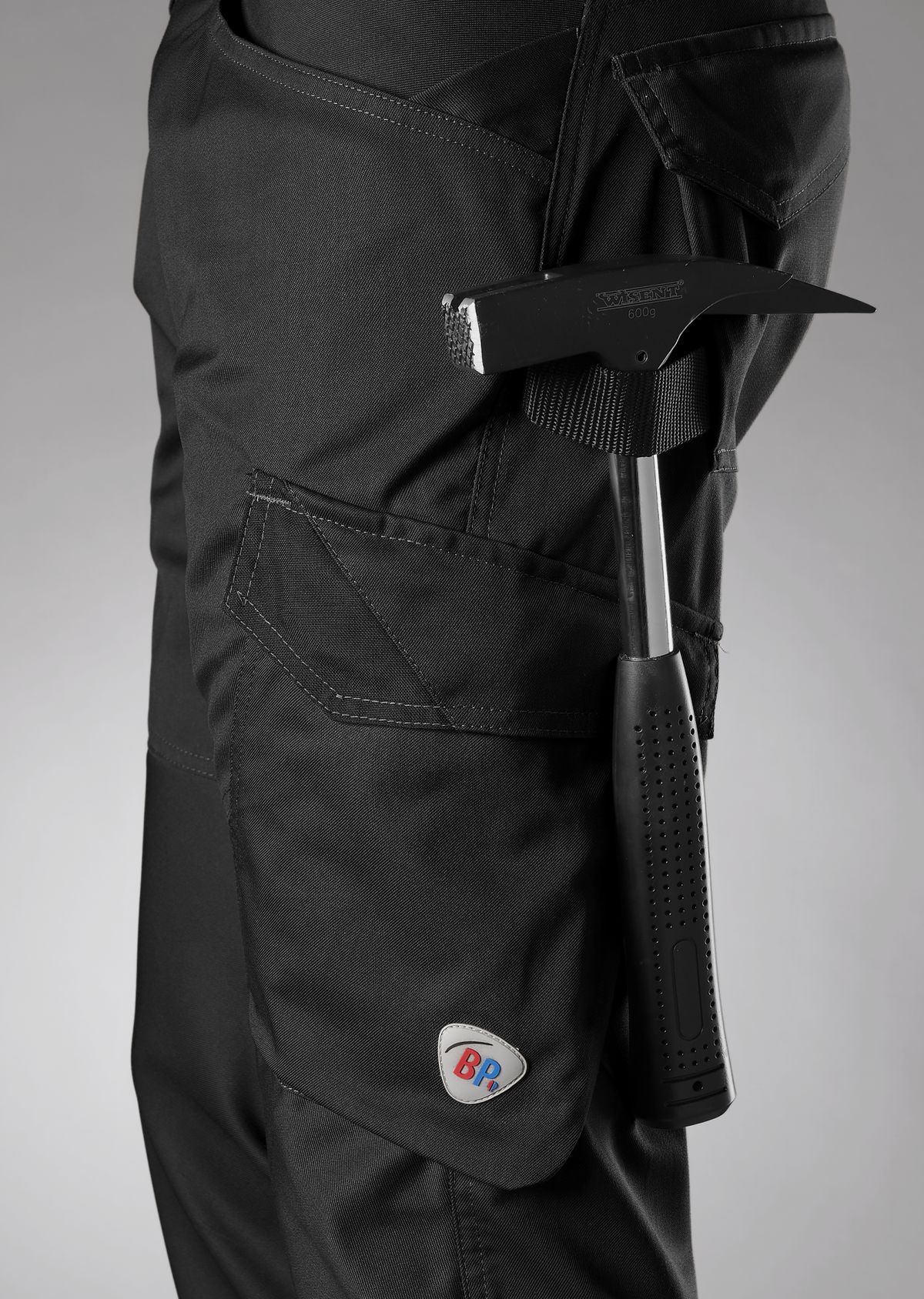 1980-570-32 BP® Leichte, schmale Arbeitshose schwarz Thumbnail 3