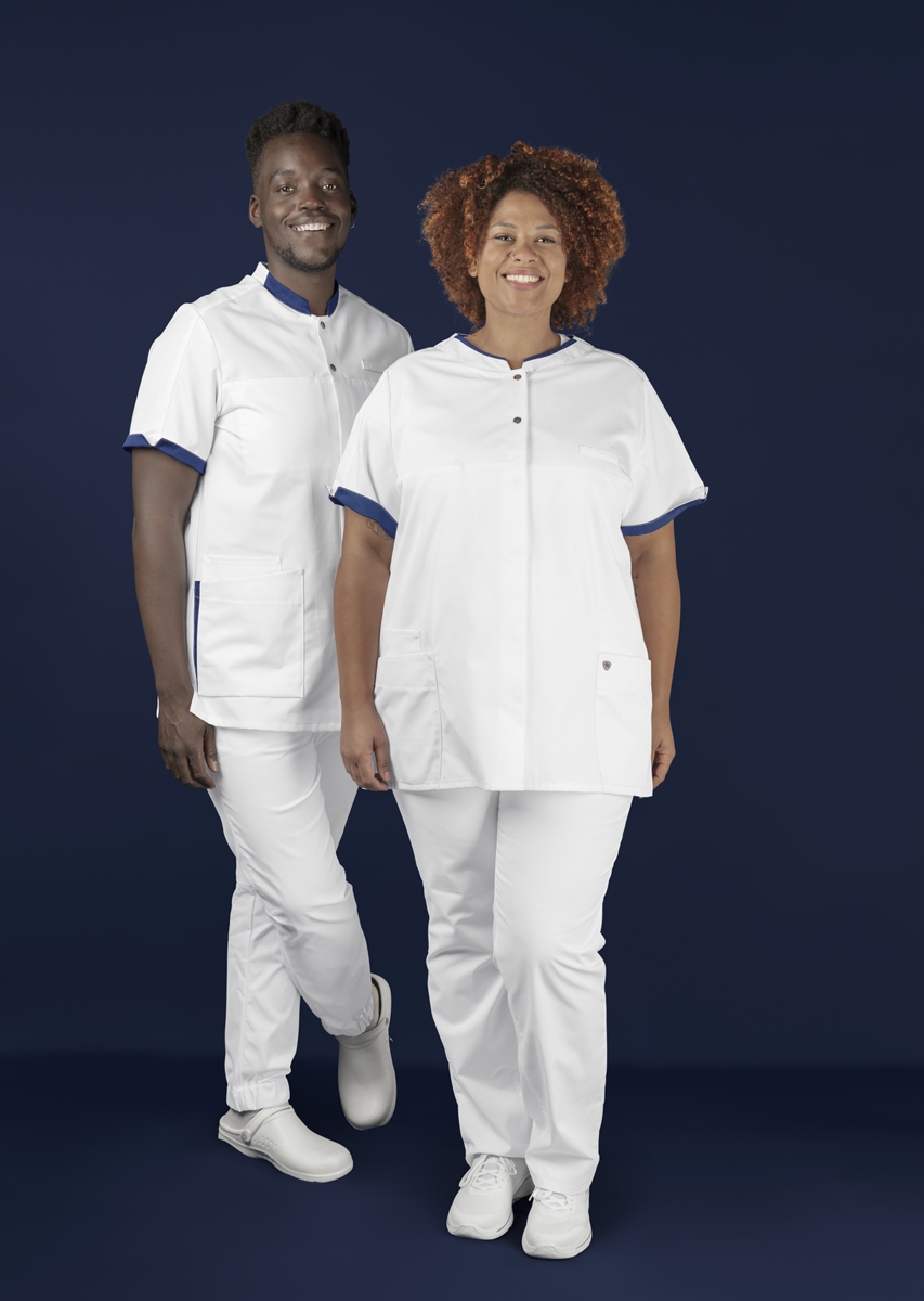 BP® Tunique femmes blanc/bleu nuit Thumbnail 8