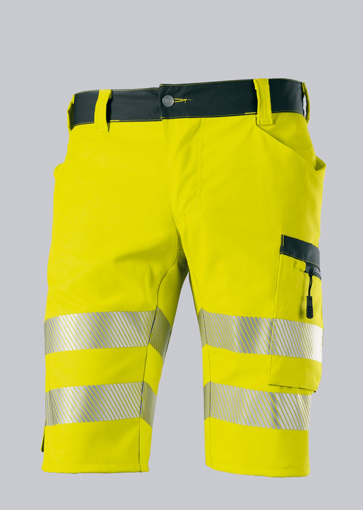 BP® Leichte Warnschutz-Stretch-Shorts 2045-847-6656_BP® Leichte Warnschutz-Stretch-Shorts_warngelb/anthrazit_Cover Bild