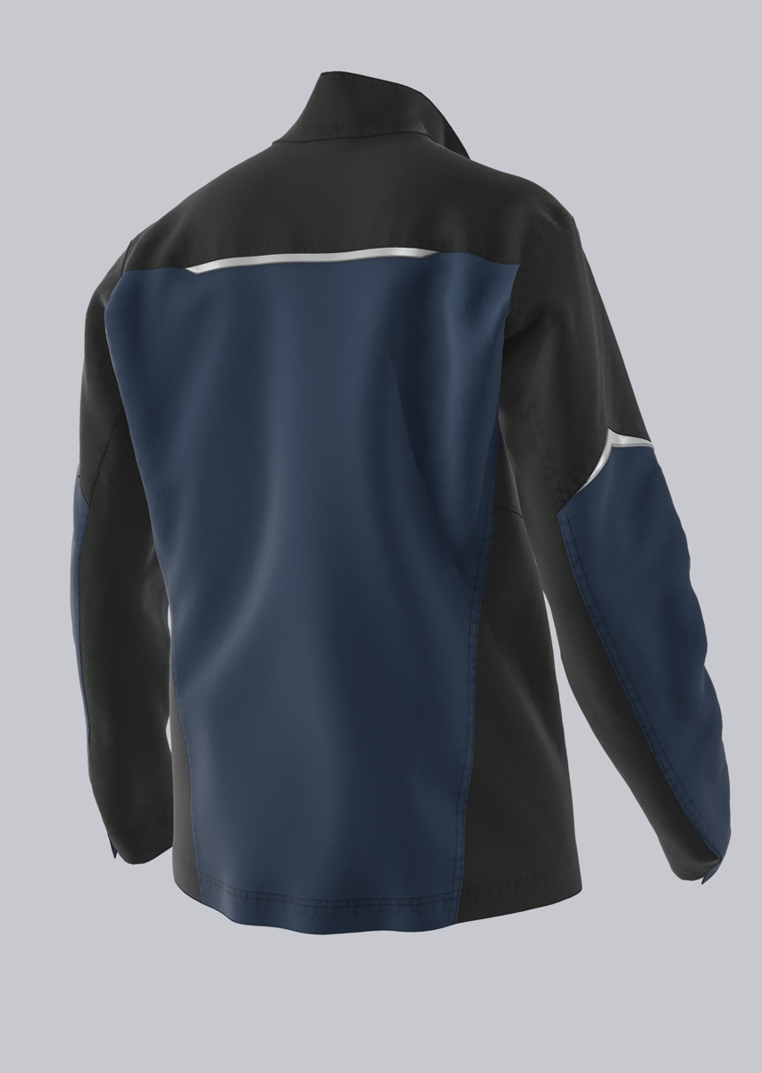 2448-581-1432 BP® Veste légère multinormes APC2 femmes bleu nuit/noir Thumbnail 1