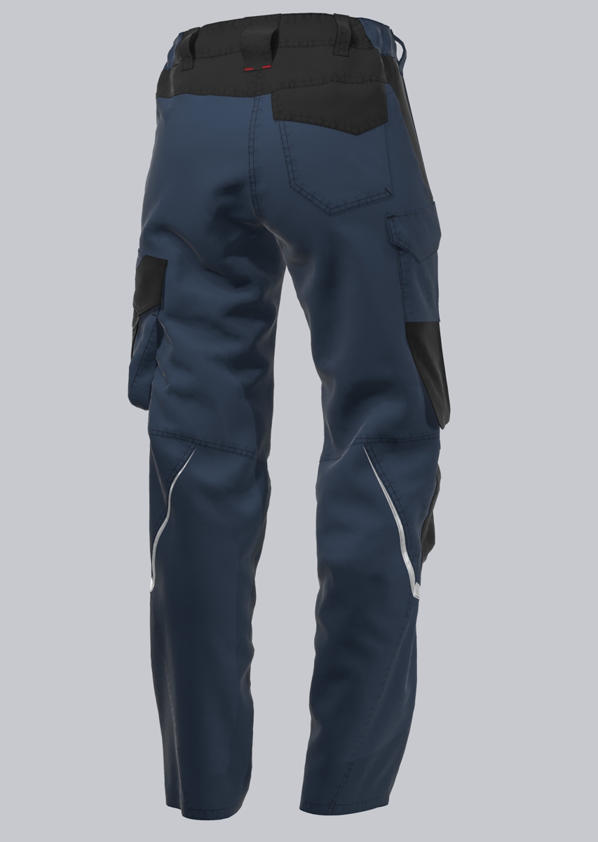2446-581-1432 BP® Lichte multinorm-broek APC2 voor dames nachtblauw/zwart Thumbnail 1