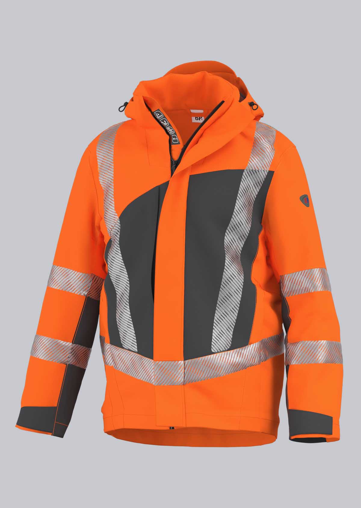 2053-010-6556 BP® Veiligheidsvest stretch outdoorjack signaaloranje/antraciet Hoofdafbeelding