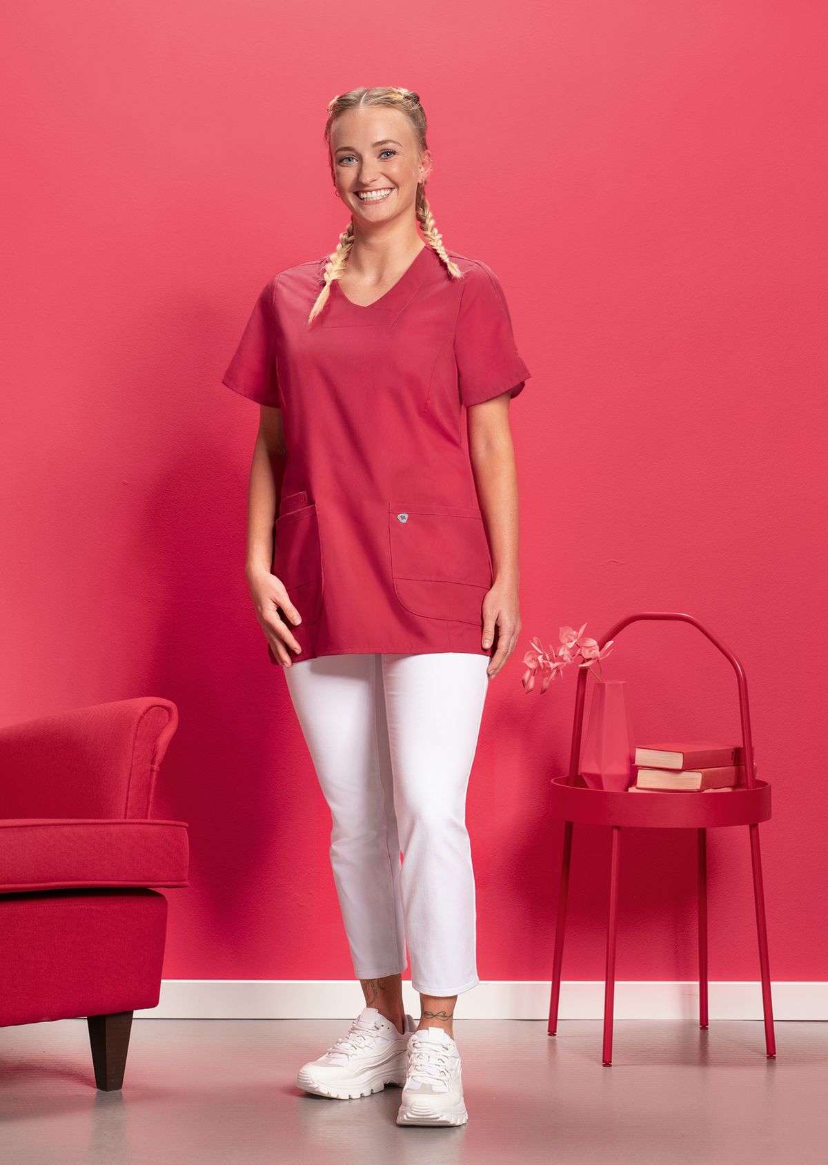 1762-241-0188_BP® Leichter Schlupfkasack für Damen_koralle_Bild 3