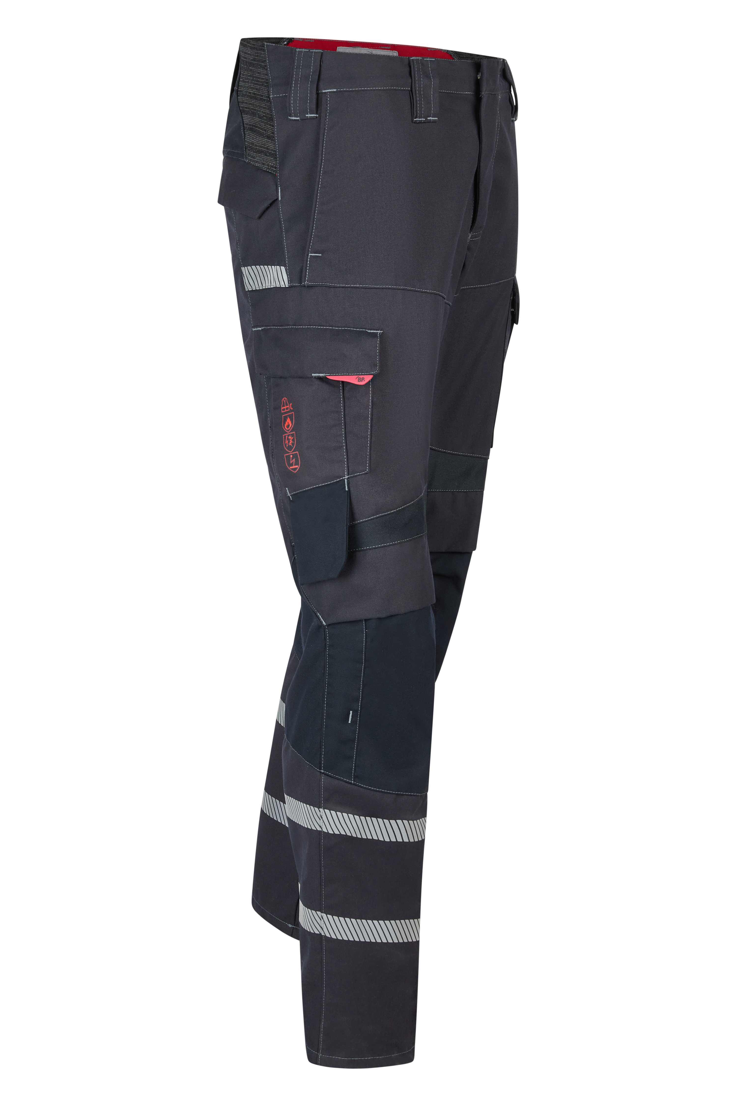BP® Leichte Multinorm-Hybrid-Hose APC1 zur erhöhten Sichtbarkeit anthrazit/schwarz Thumbnail 3